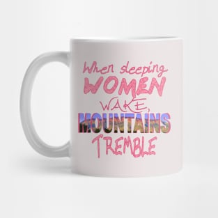 Sleeping Women Wake Mug